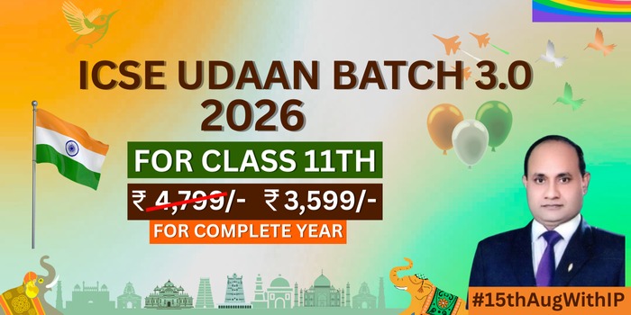 ICSE UDAAN BATCH 3.0